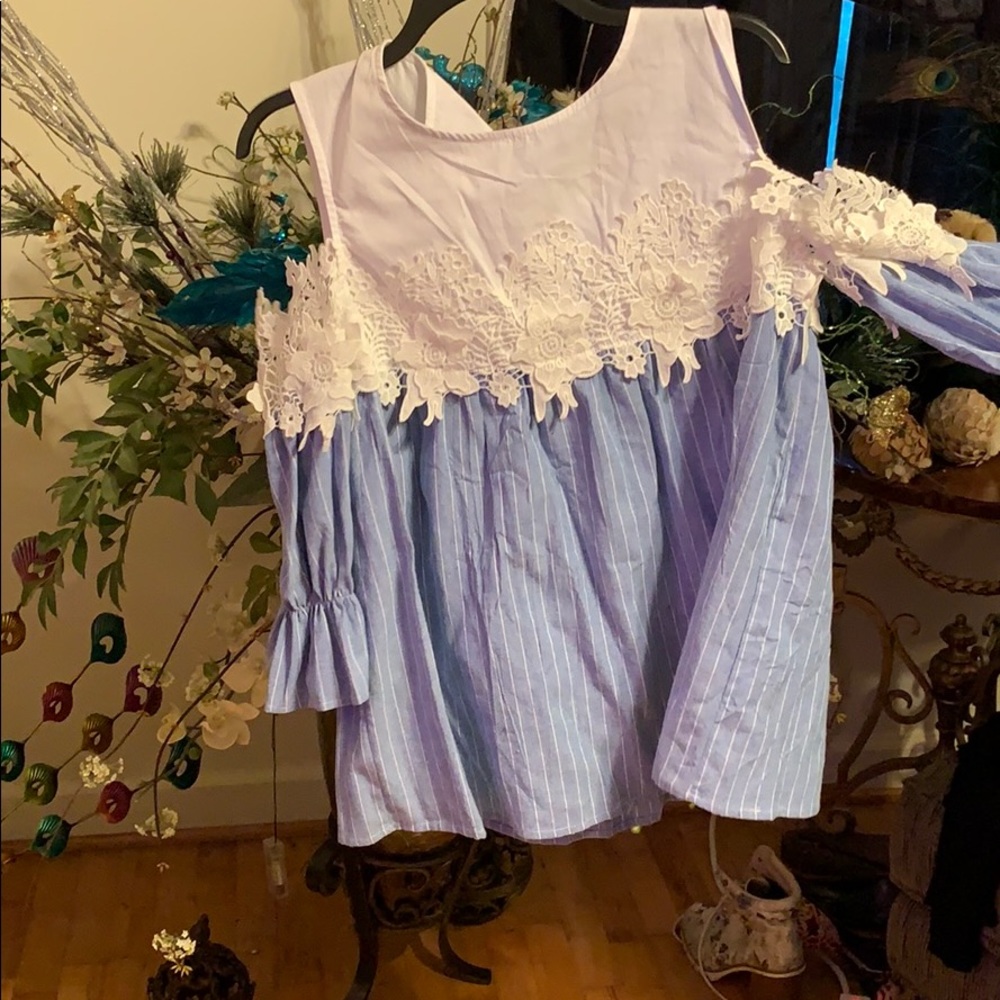 V Christina Blouse BNWOT